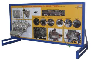 Demonstration Board of MPFI Engine - AUTO03